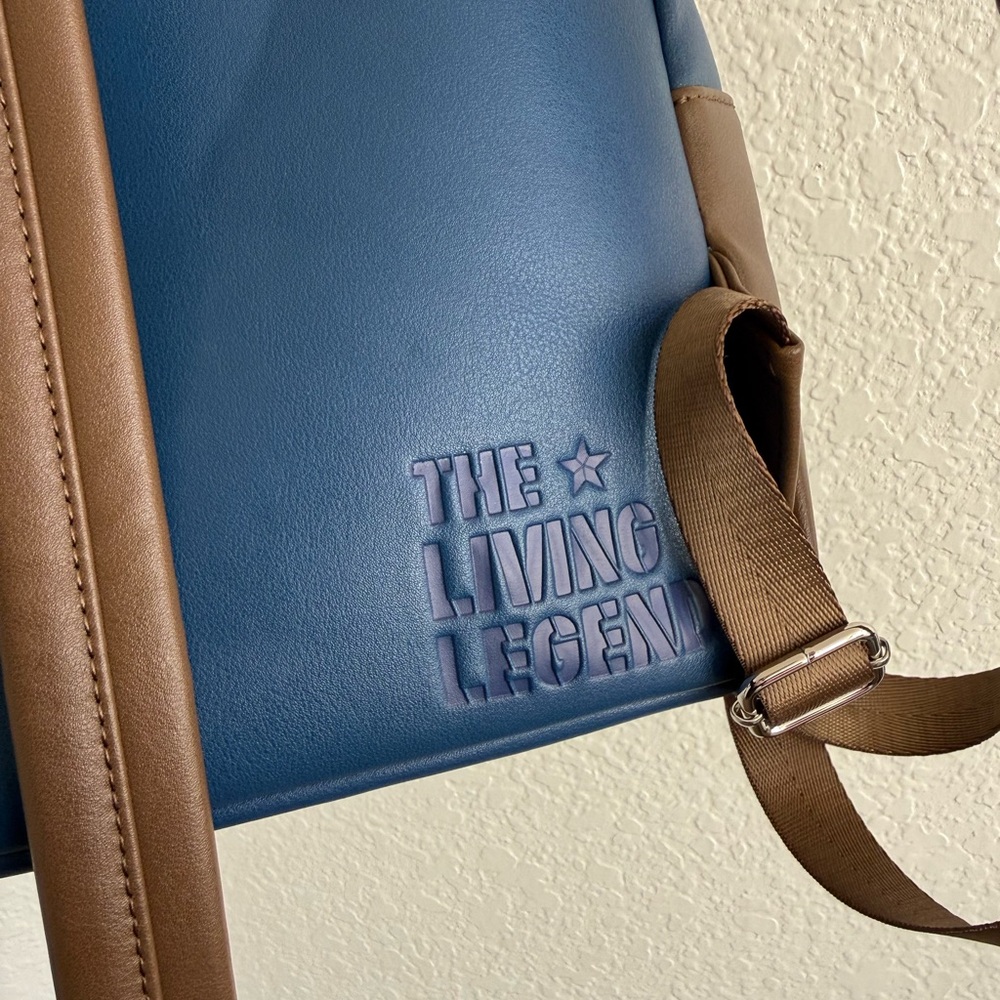 RARE Loungefly Marvel Captain America Cosplay Mini Backpack Avengers Shield Bag - Picture 10 of 12